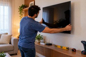 TV na parede