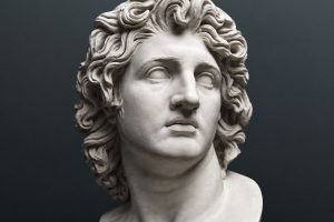 Escultura de Alexandre, o Grande