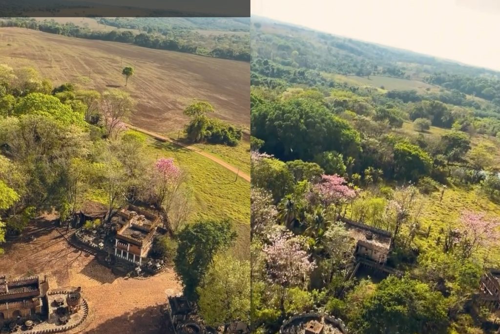 Homem construiu ‘cidade medieval’ em Goiás com quase 40 estruturas de pedra e preparou o próprio túmulo, com telefone, comida e entrada de ar, para não correr o risco de ser enterrado vivo