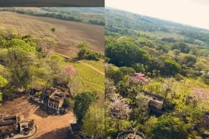 Homem construiu ‘cidade medieval’ em Goiás com quase 40 estruturas de pedra e preparou o próprio túmulo, com telefone, comida e entrada de ar, para não correr o risco de ser enterrado vivo