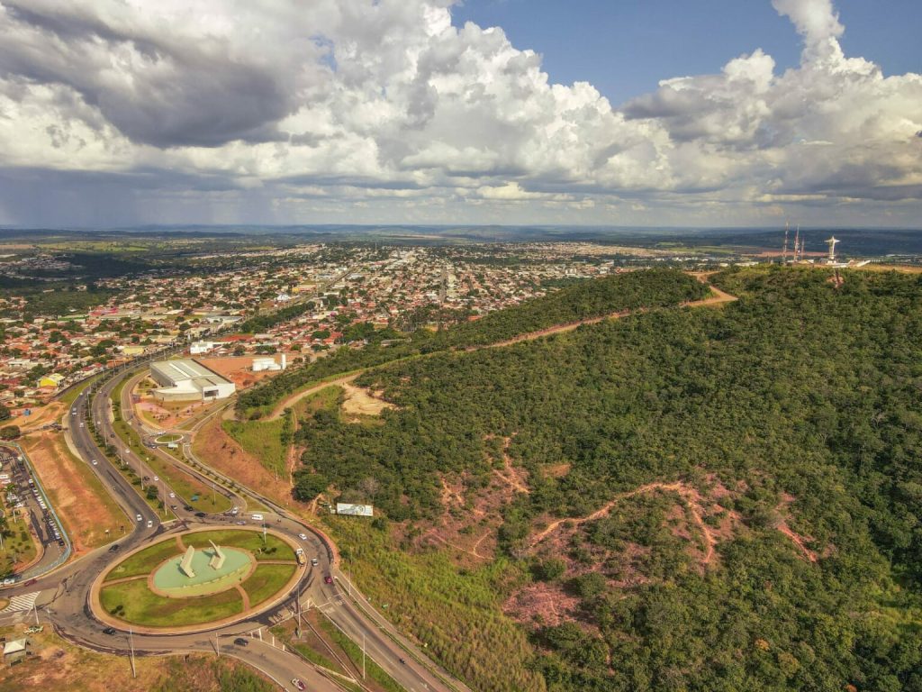 Vista aérea de Senador Canedo, na Região Metropolitana de Goiânia. (Foto: Xande Manso/Secom Prefeitura)