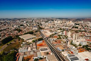 Vista aérea de Anápolis. (Foto: Paulo de Tarso / Prefeitura de Anápolis)