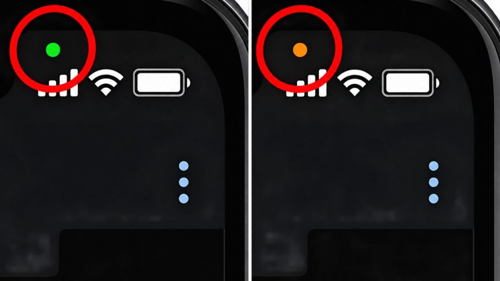 luz no Iphone