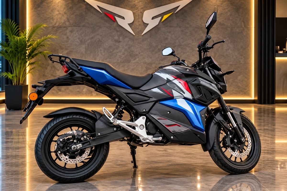 Scooter elétrica autopropelida usada para deslocamentos urbanos.