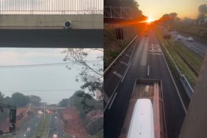 Câmeras com inteligência artificial começam a flagrar motoristas usando celular nas rodovias brasileiras a partir de 1º de outubro