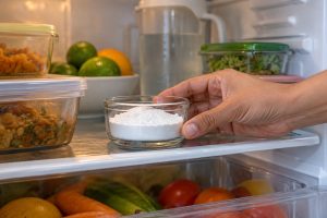 Colocar um pote com bicarbonato dentro da geladeira: para que serve e quando ele deixa de fazer diferença