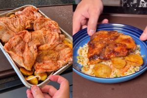 coxa desossada com batata