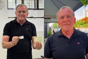 Antônio Gomide vota em Anápolis e demonstra confiança na reeleição: “Continuar esse trabalho defendendo a nossa cidade”
