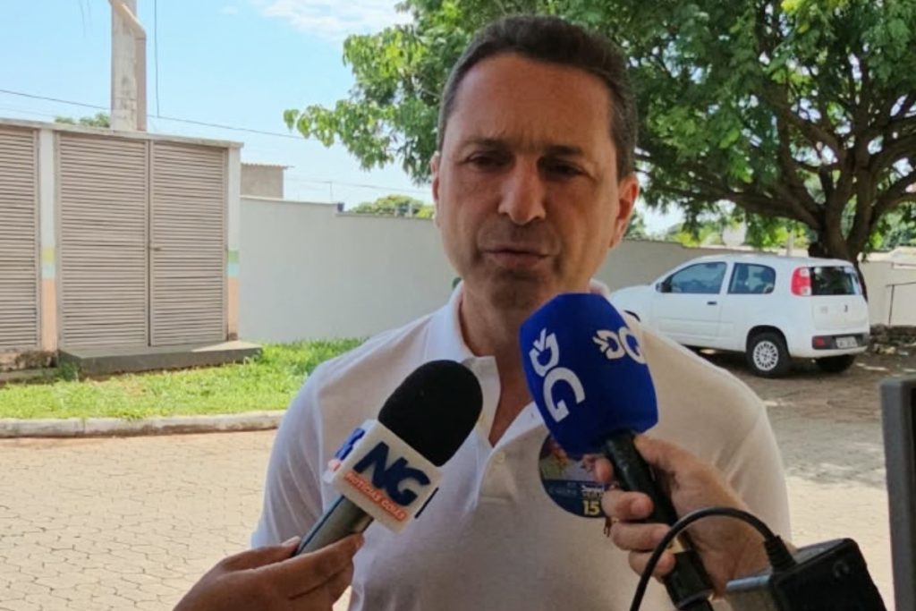 Ao votar em Aparecida, Leandro Vilela defende continuidade de Daniel no governo: “Goiás continuar no caminho certo”