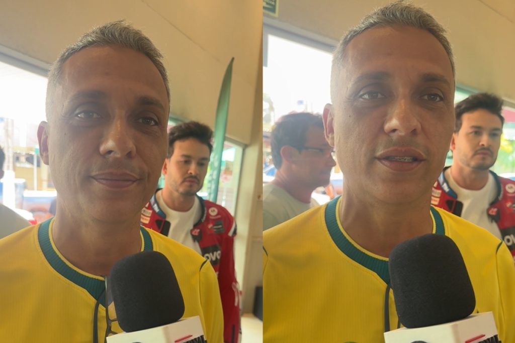 "As urnas vão dizer a verdade", diz Gustavo Gayer ao chegar para votar em Goiânia