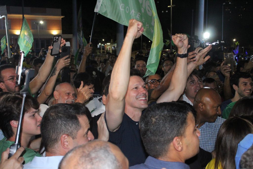 Daniel Vilela após ser eleito governador de Goiás no primeiro turno.