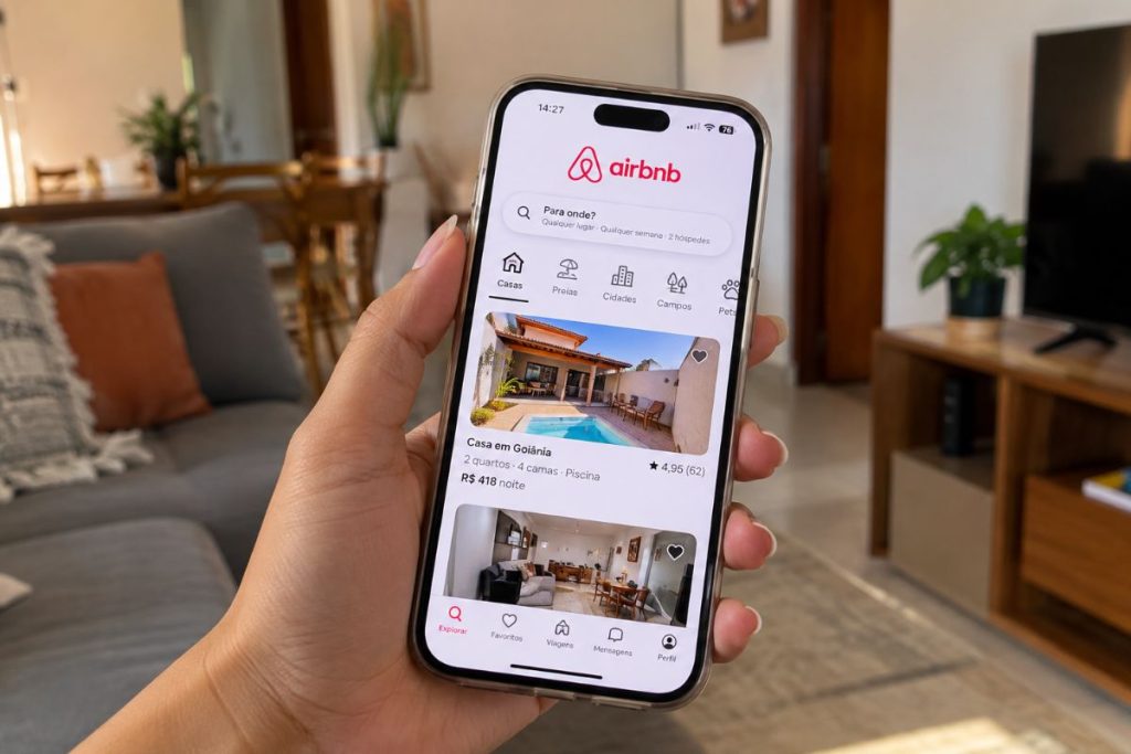 locação por Airbnb