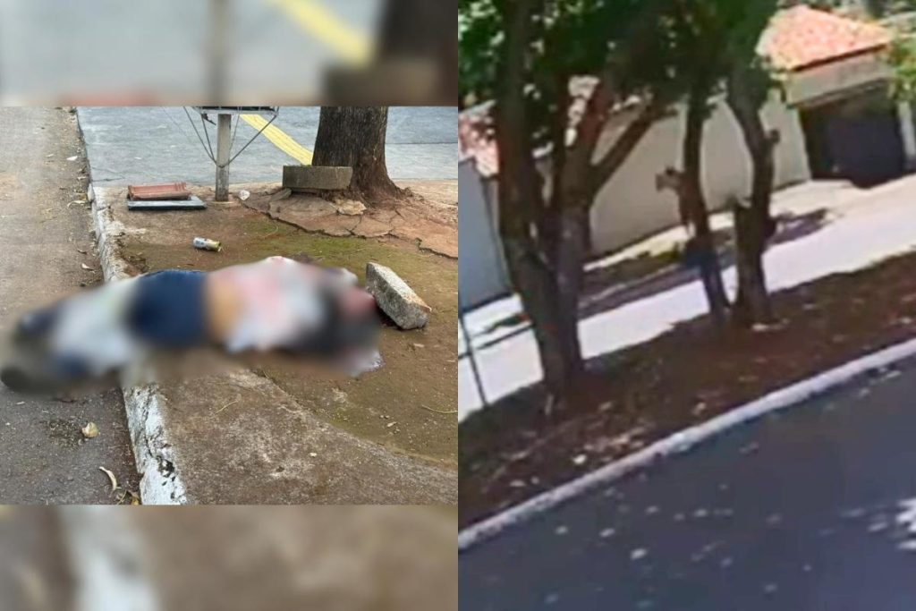 homem morre com pedrada na cabeça