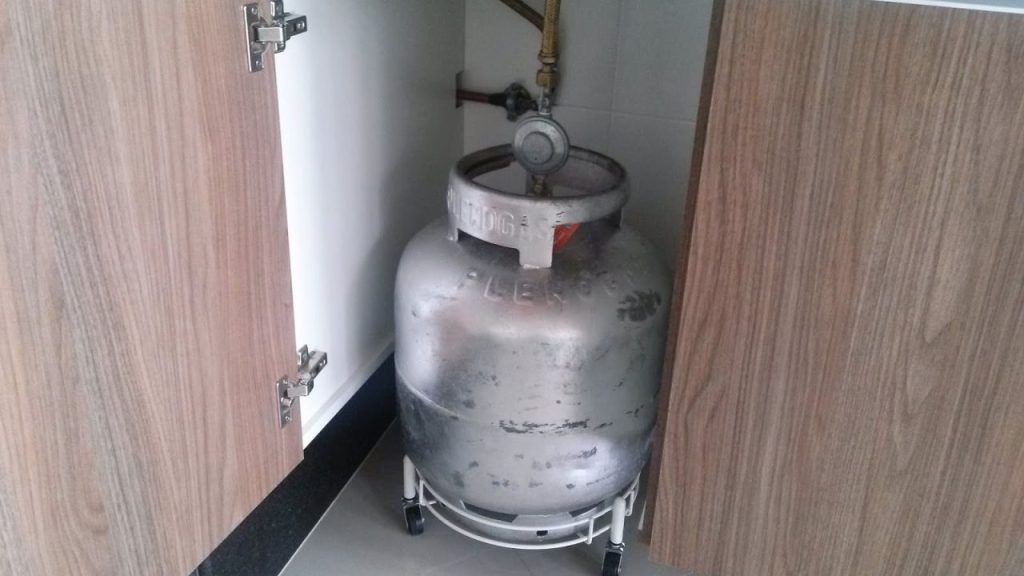 botijao de gas em cas
