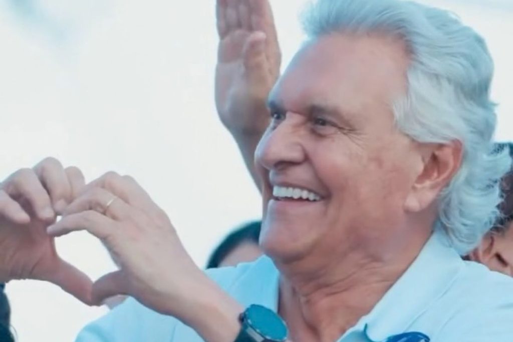 Em Goiás, mais de 34 mil pessoas digitaram “55”, número de Caiado, na votação para governador