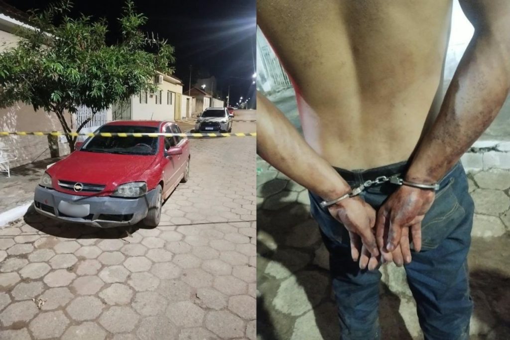 Jovem é preso com roupas sujas de sangue e carro de homem encontrado morto em fazenda de Goiás