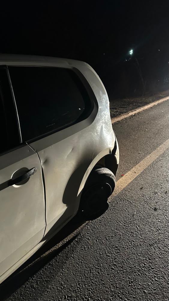 Acidente aconteceu no Anel Viário do Daia, em Anápolis. (Foto: Reprodução)