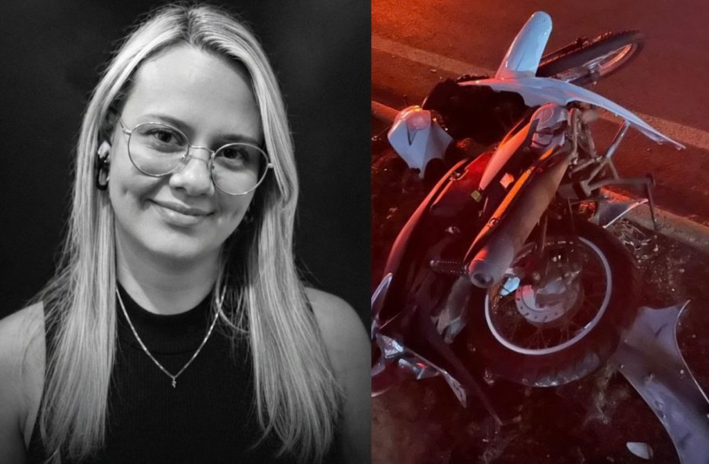 Érika Pereira de Noronha tinha 37 anos e morreu após o acidente envolvendo a motocicleta que conduzia no Anel Viário do Daia. (Foto: Reprodução/Redes sociais)
