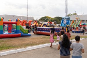 Dia das Crianças terá 50 brinquedos infláveis e sorteio de 120 bicicletas em Aparecida de Goiânia.