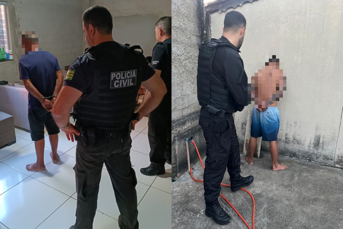 Operação da Polícia Civil cumpriu mandados em Goiânia e na Cidade de Goiás nesta quinta-feira (8). (Foto: Reprodução/PCGO)