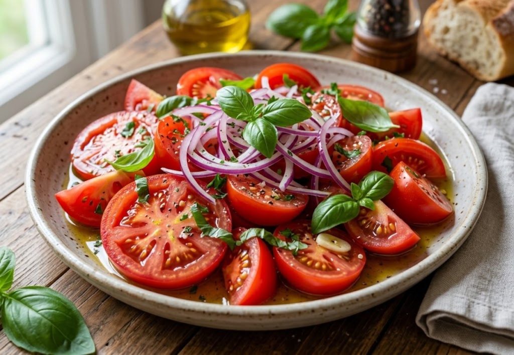 Como temperar os tomates