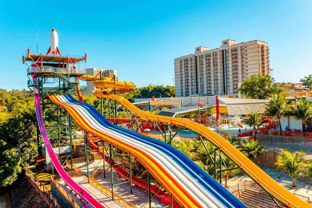 DiRoma Acqua Park e outros parques aquáticos de Caldas Novas terão atrações especiais e programação durante o feriadão. (Foto: Reprodução/DiRoma Acqua Park)