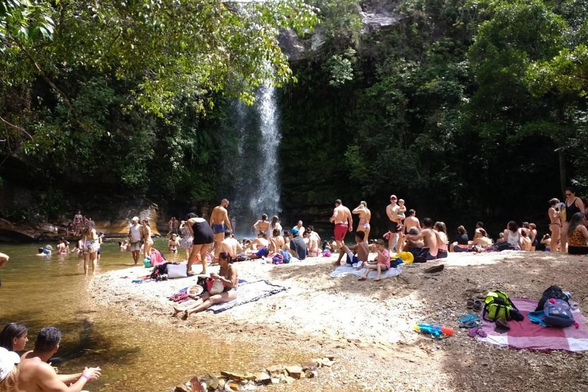 Cachoeira do Abade, em Pirenópolis 