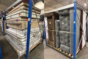Leilão das Casas Bahia tem kit com 11 camas box por cerca de R$ 120 cada e desconto chega a 80%
