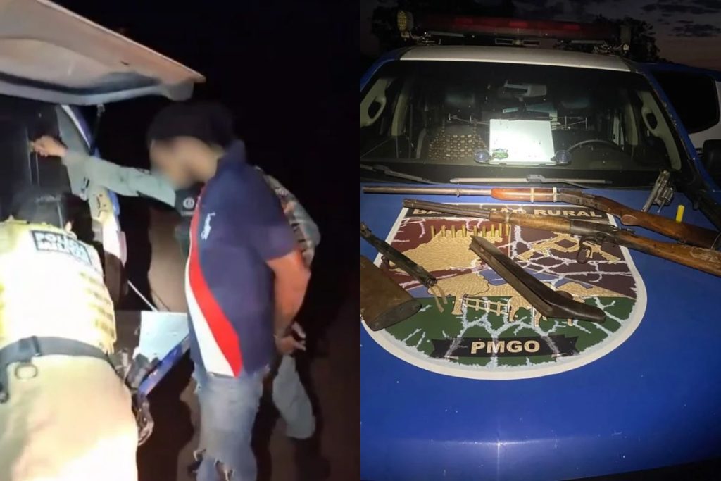 Homem suspeita que motorista escolar esteja se envolvendo com a esposa, ameaça “pipocá-lo” e acaba preso em Goiás