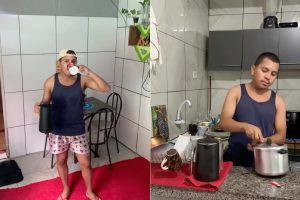 Thiago Andrade mostrou, em vídeo, quanto gasta por mês para morar em Goiânia e concluiu que um salário mínimo não cobre todas as despesas da rotina. (Foto: Reprodução/Redes sociais)