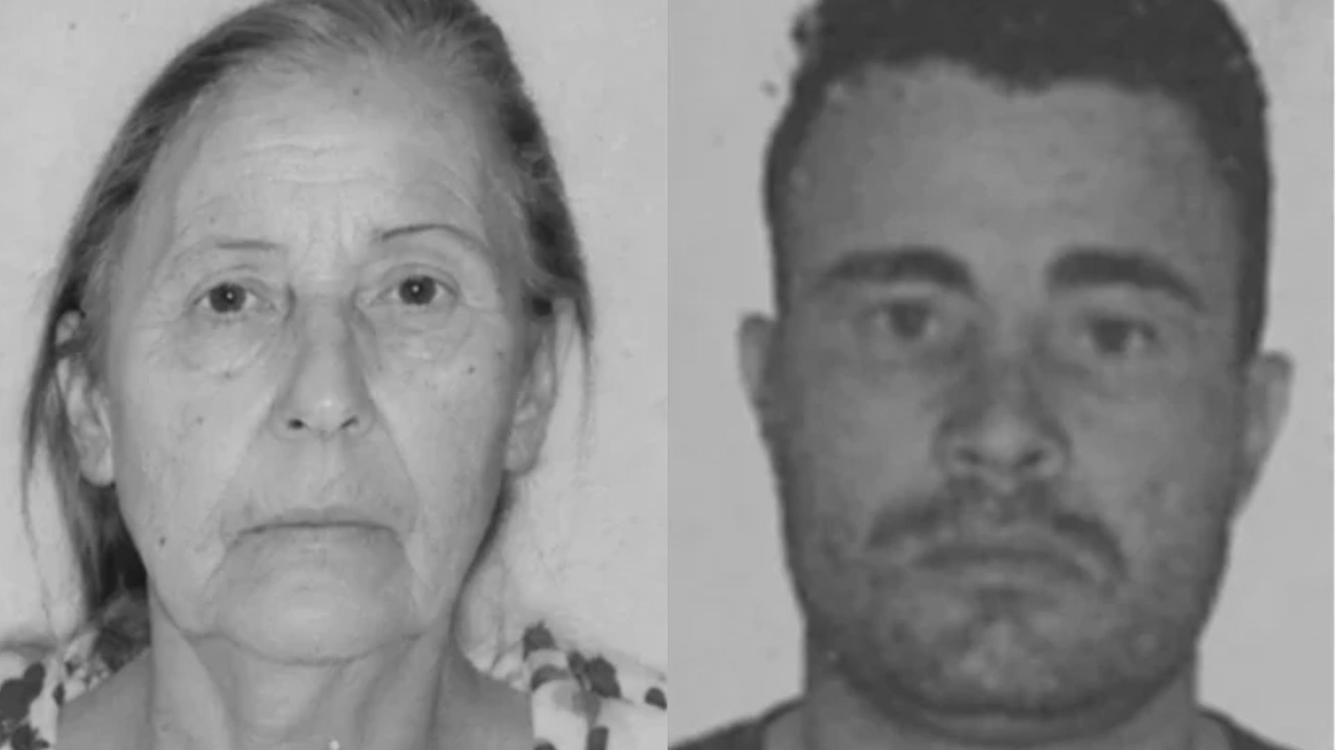 Aparecida Rosa de Moraes, de 70 anos, e Marlon Eduardo Moraes Santos, de 45, morreram em acidente de carro na BR-153.