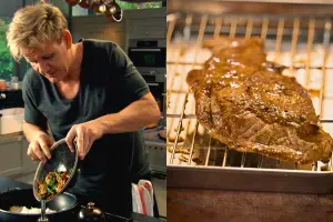 Gordon Ramsay ensina a melhor forma de temperar o bife