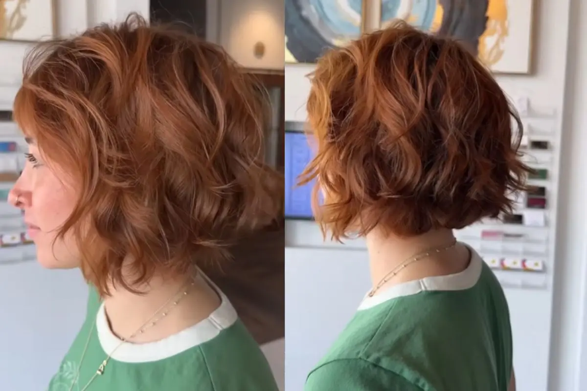 corte de cabelo bob texturizado