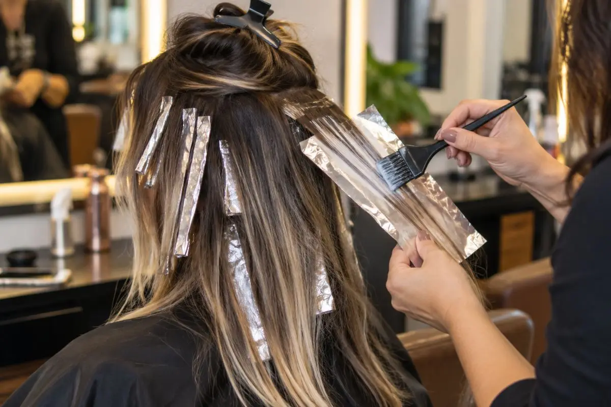 cabelo tingido