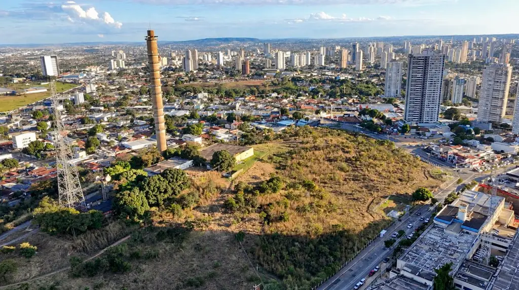 Novo parque em Goiânia terá atrações para toda a família e vista panorâmica da cidade. (Foto: Reprodução/Raniê Solarevisky)