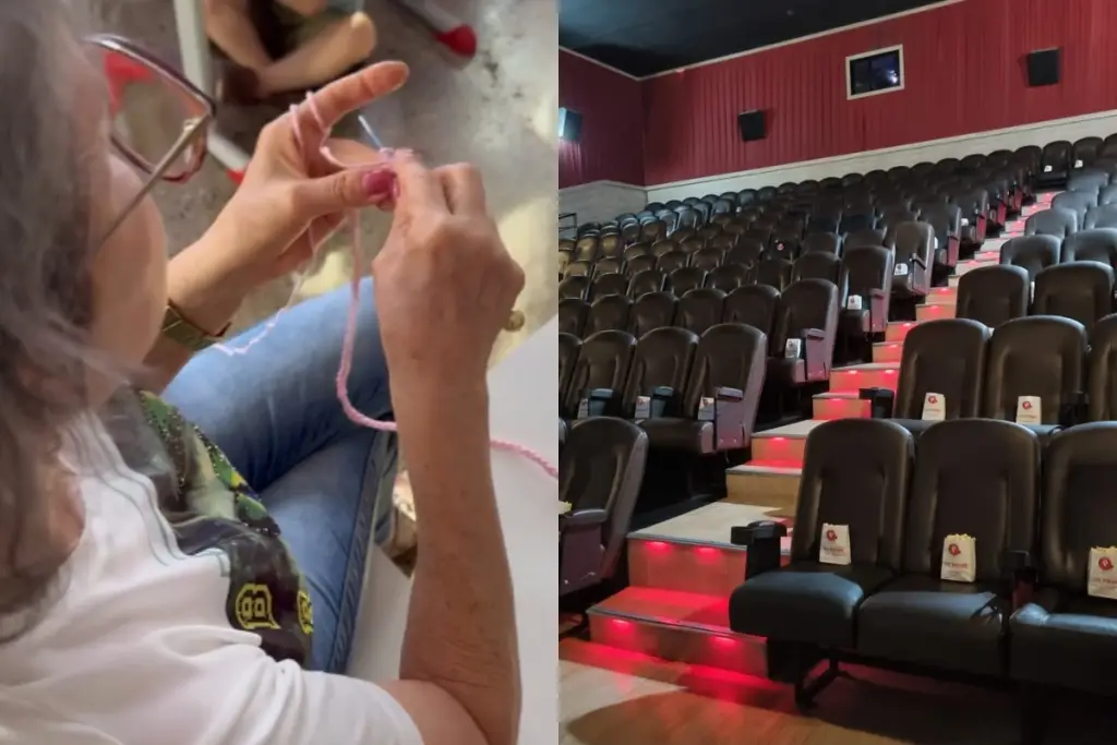 Sessão de cinema em Anápolis junta filme e crochê no próximo sábado (17)