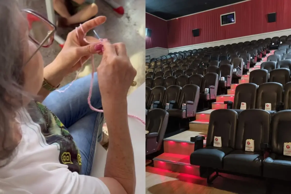 Sessão de cinema em Anápolis junta filme e crochê no próximo sábado (17)