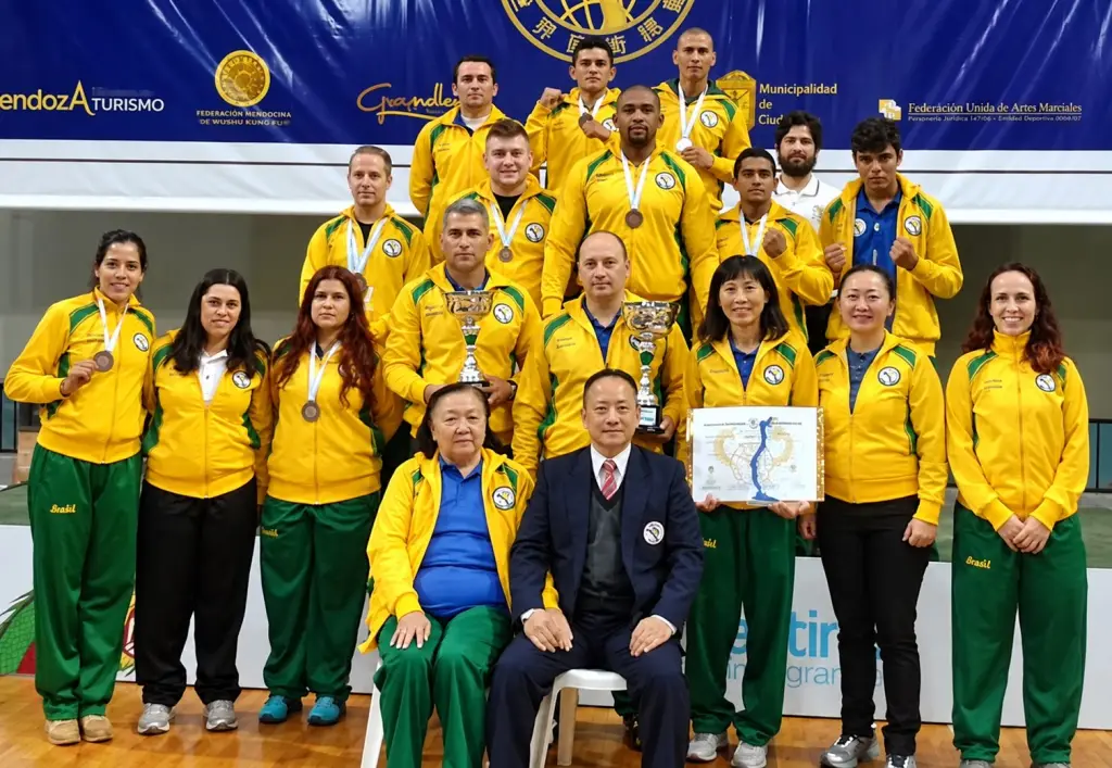 Delegação brasileira encerrou as disputas de combate do Pan-Americano com 18 medalhas.(Foto: Arquivo pessoal / Reprodução Mais Goiás) 