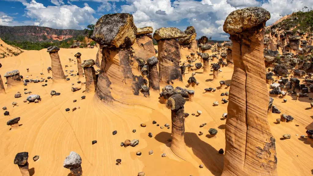 Chaminés de Fada em Campos Belos