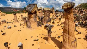 Chaminés de Fada em Campos Belos