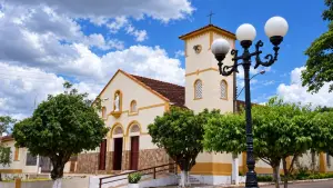 Igreja matriz Imaculada Conceinção, sede da Paróquia Imaculada Conceição em Santa Cruz de Goiás