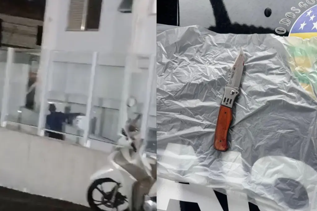 Homem morreu após ser esfaqueado durante confronto com segurança do Hospital Samaritano. (Foto: Reprodução)