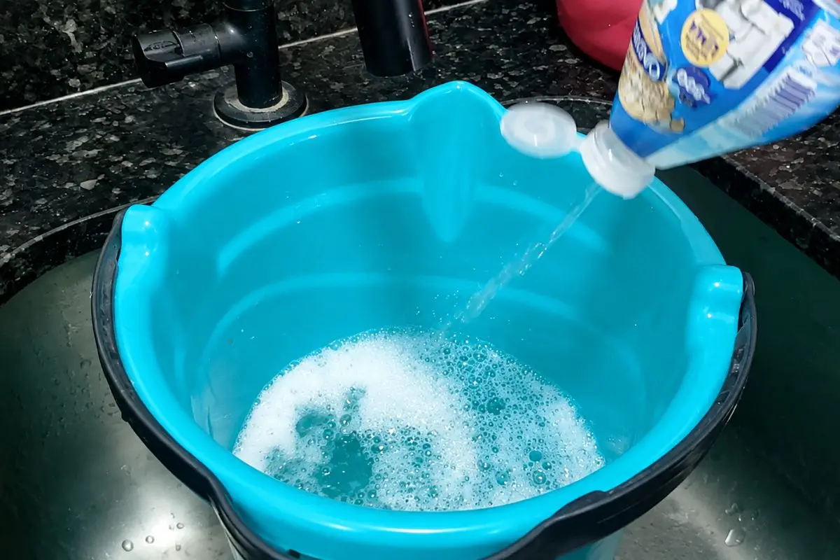 vinagre usado para limpeza