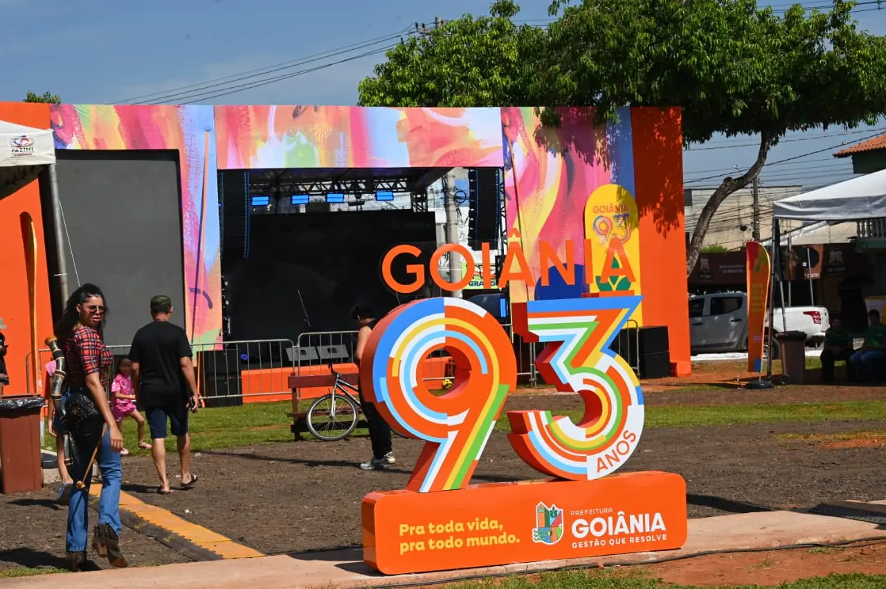Festival Viva Goiânia comemora os 93 anos da capital.