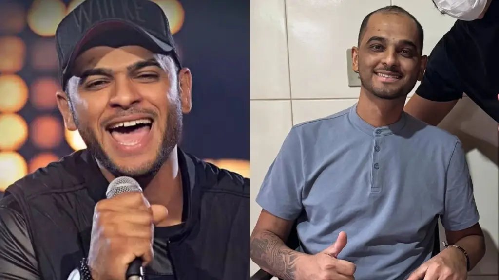 Cantor Eduardo, da dupla com Derick, precisa de doações de plaquetas para passar por tratamento de leucemia.