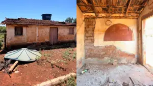 Povoado de Palestina virou "povoado fantasma" em Jaraguá.