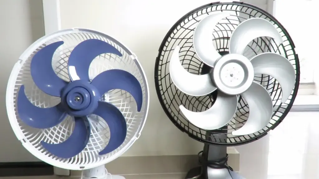 hélice de um ventilador velho