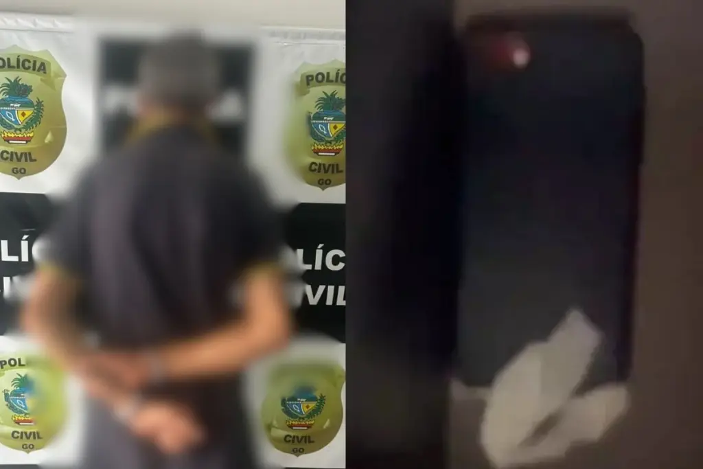 Pedreiro esconde celular com câmera ligada no quarto da patroa para ver ela pelada, mas acaba descoberto em Jaraguá