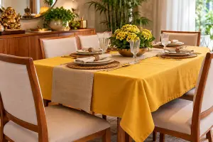 cor de toalha de mesa