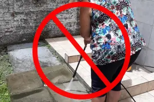 limpar piso sem lavadora de alta pressão